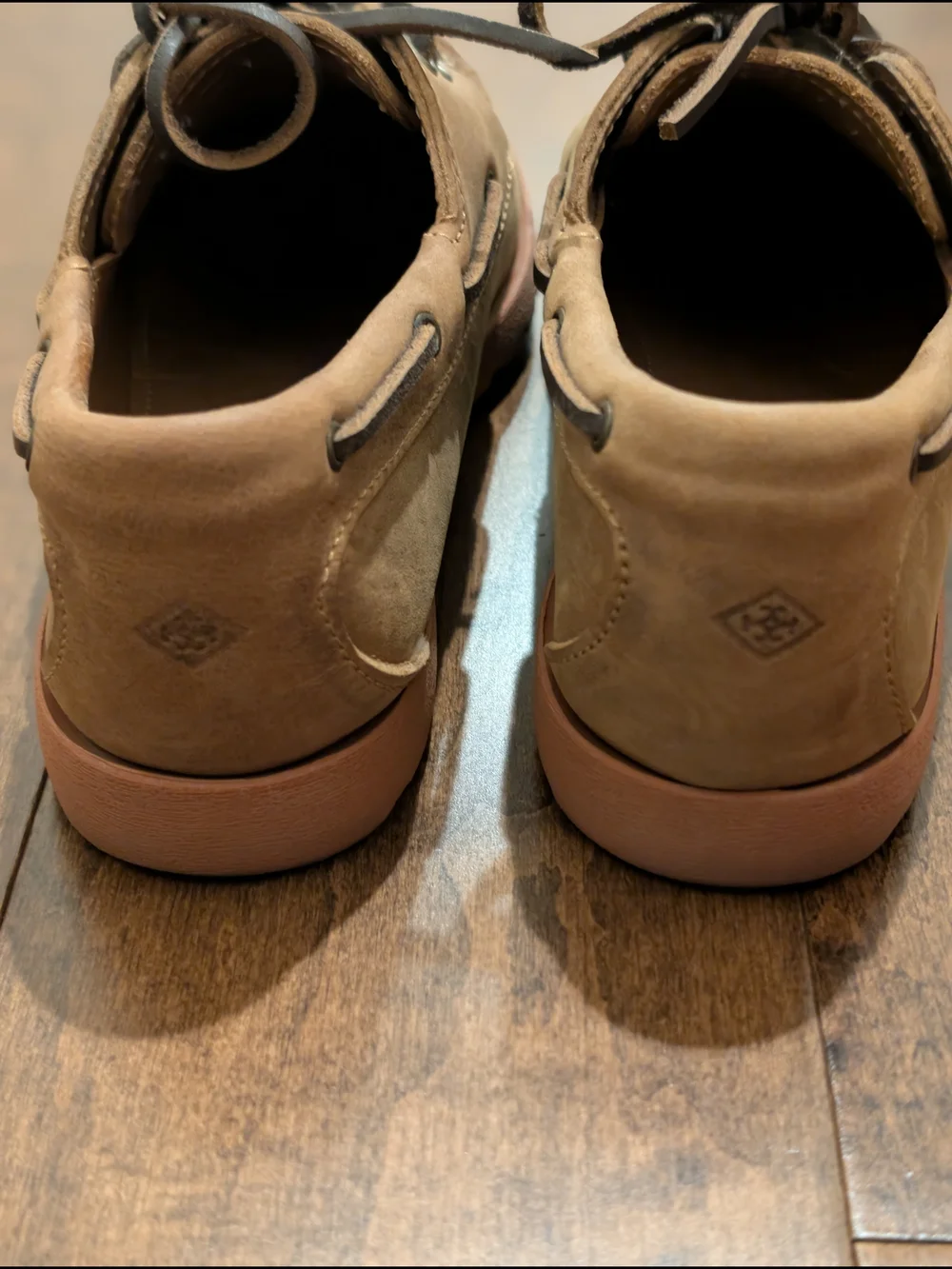 Quoddy Cape Town Leather Casual Boat Shoes